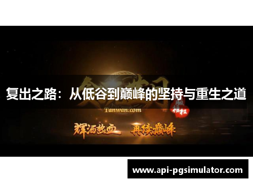 复出之路：从低谷到巅峰的坚持与重生之道